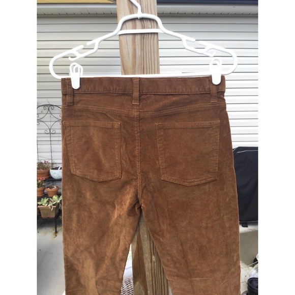 J.Crew girls corduroy pants size 14 tan beige khaki crewcuts preppy stretch - Picture 8 of 11